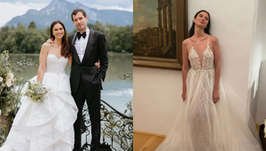 Jess Wilson Wore 3 Gowns For Her Wedding In Austria And She Looked Stunning