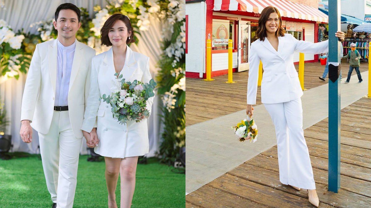 Here's How You Can Pull Off A Bridal Suit At Your Wedding