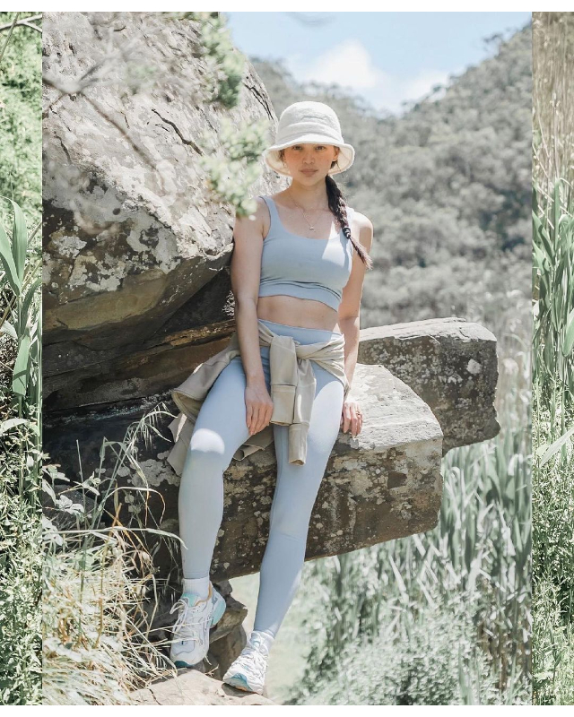 anne curtis  hiking hiking outfit celebrity ootd