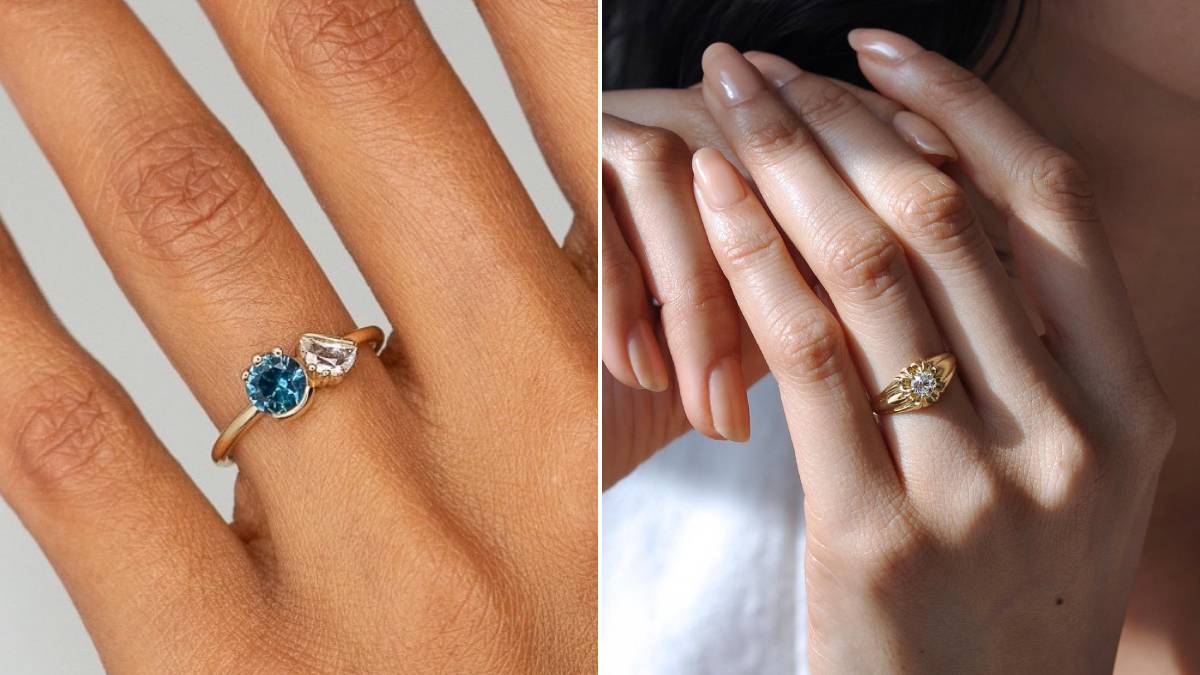 10 Unique Engagement Ring Ideas For The Unconventional Bride
