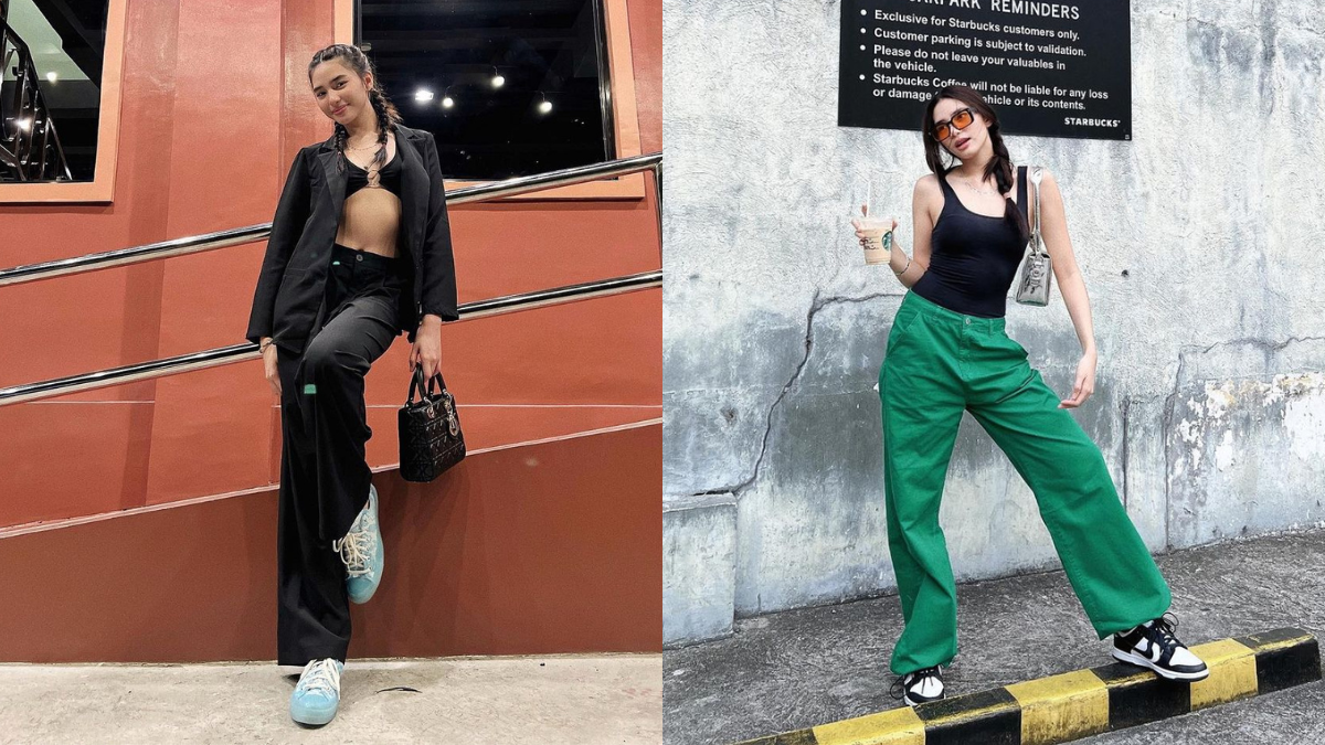 7 Pants-and-sneaker Outfit Combos That We're Copying From Athena Madrid