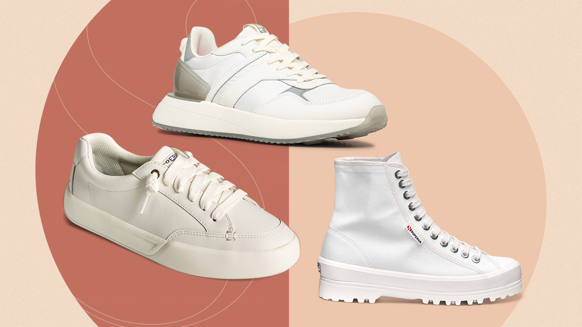 LOOK: 10 Comfy and Sporty White Sneakers