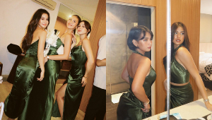 These Stylish Celebrities All Stunned In Green Gowns For Joe Vargas And Bianca Yanga’s Wedding
