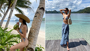 Kelsey Merritt Is Vacationing In El Nido And Her Bikini Ootds Are So, So Chic