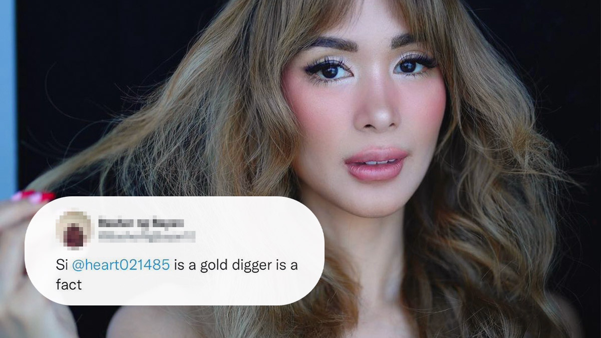 Heart Evangelista Had The Best Clapback To A Netizen Who Called Her A "gold Digger"