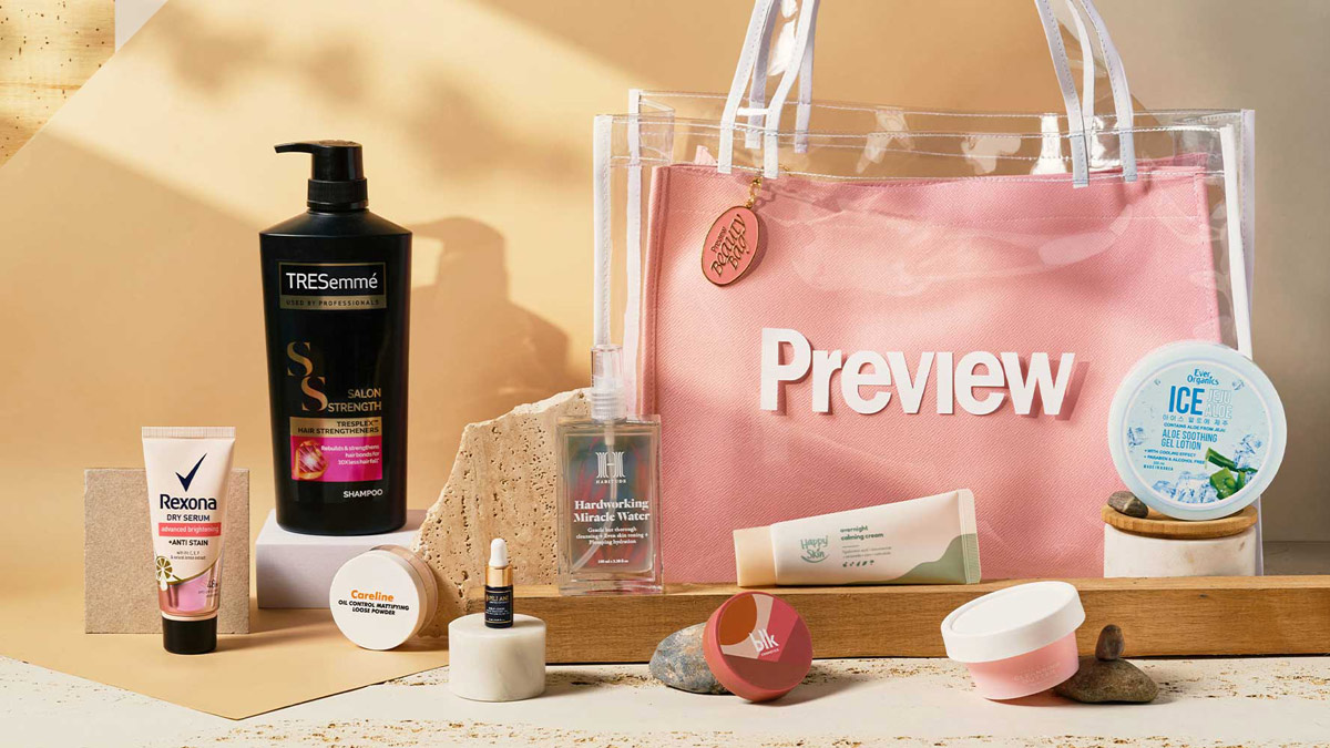 The Preview Beauty Bag Is Officially Here And It’s The Ultimate Steal