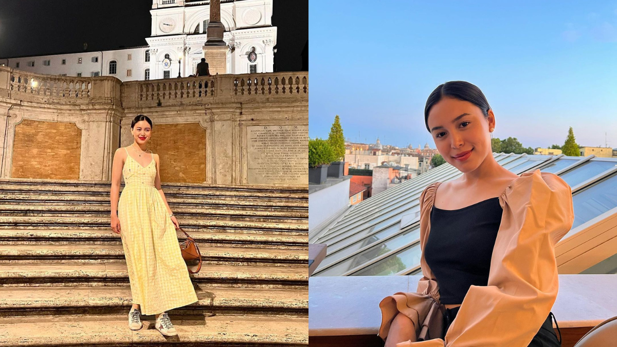 All The Fresh And Dainty Travel Ootds Claudia Barretto Wore To Rome