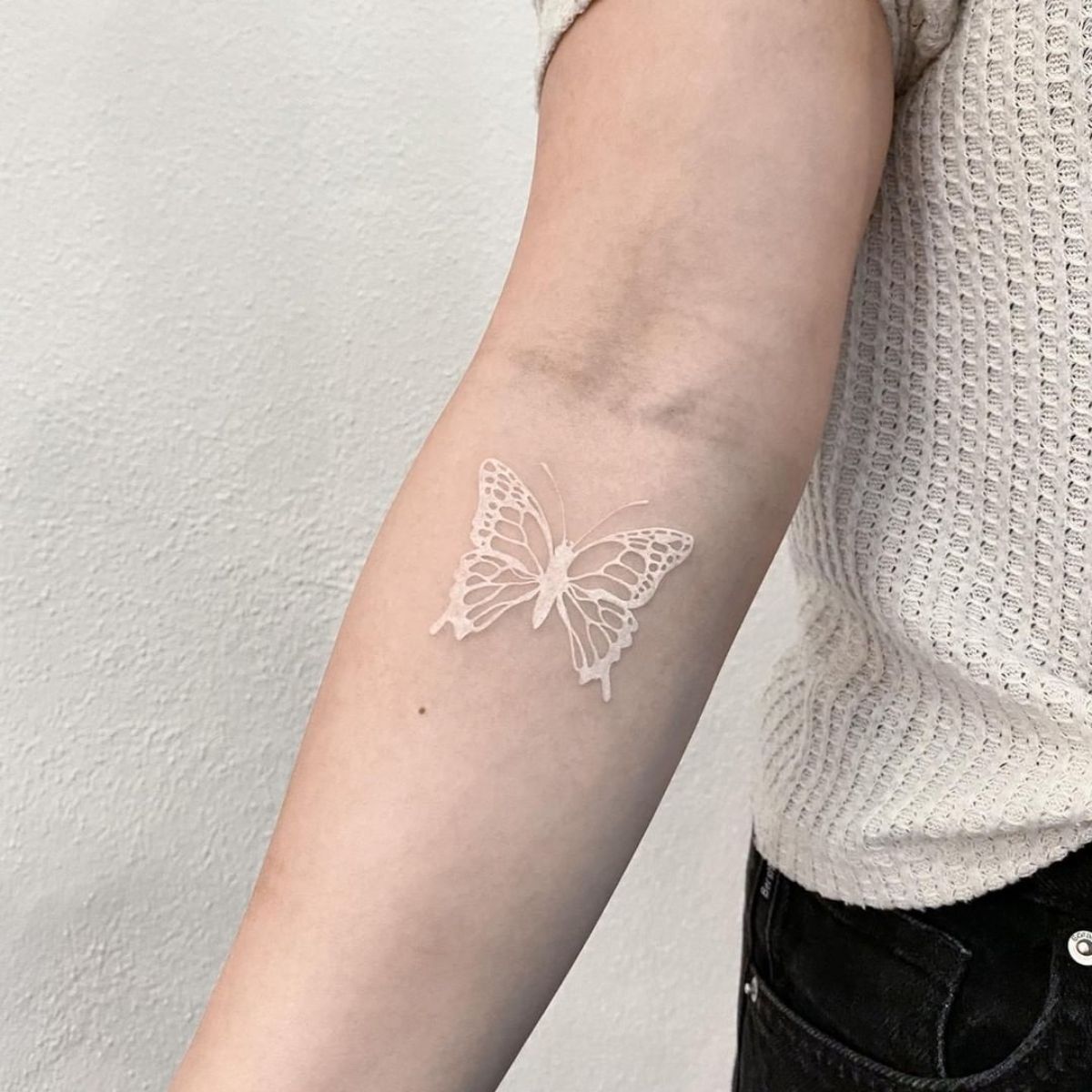 white ink tattoo ideas