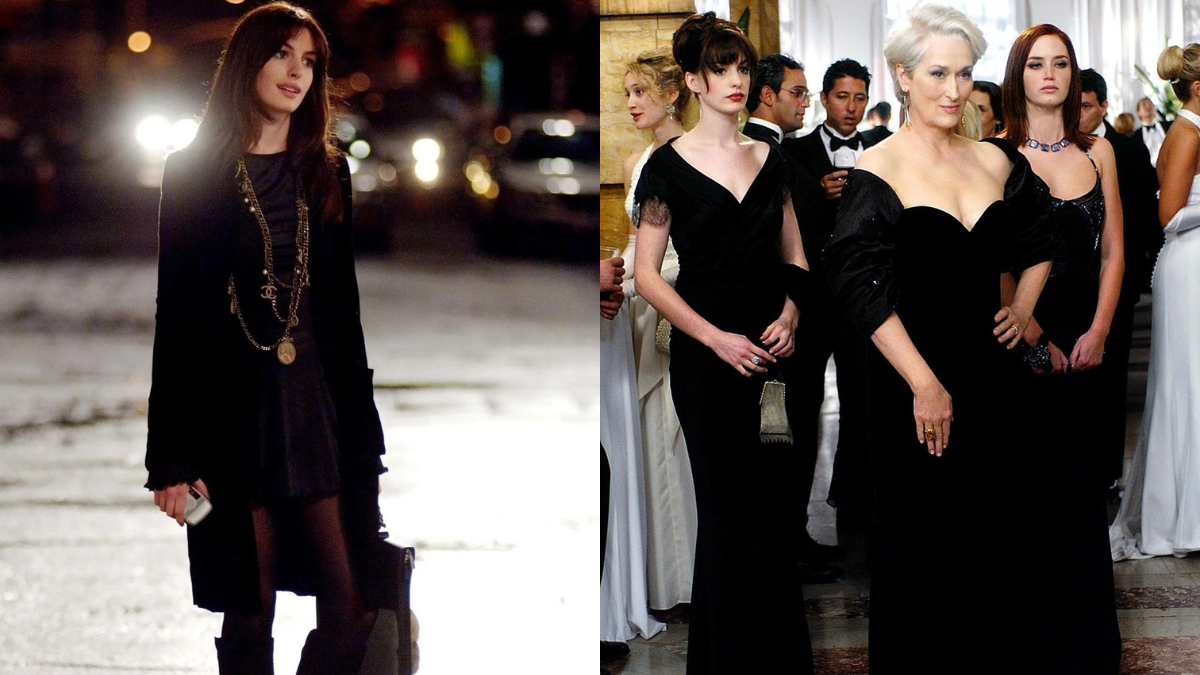 16 Years Later, Anne Hathaway Finally Reveals Her Fave Looks in "The Devil Wears Prada"