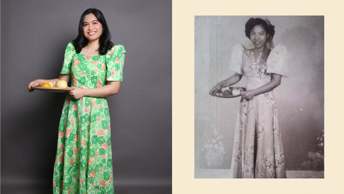This Young Filipina Recreated Her Grandmother’s Vintage Photo For Her Graduation Shoot