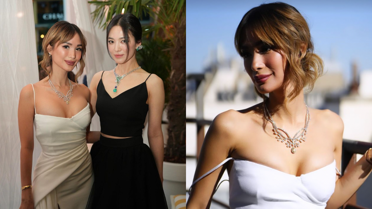 Heart Evangelista Was Wearing A P26.6-million Diamond Necklace When She Met Song Hye Kyo