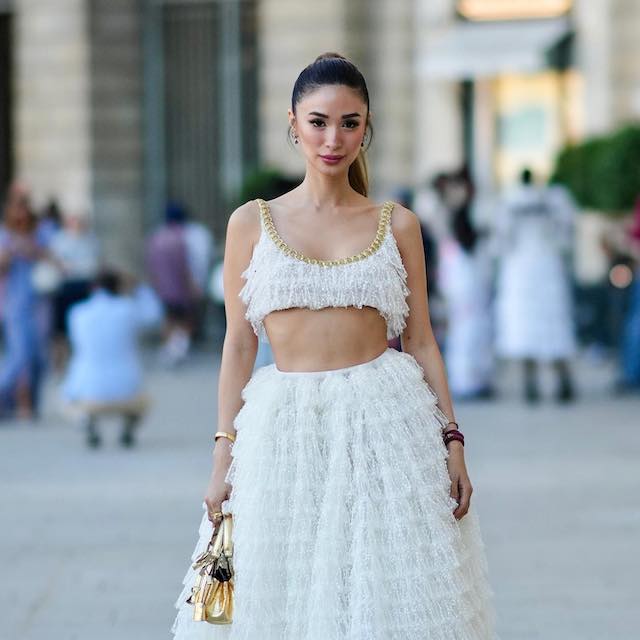 Triple - Christian Dior inspired crop top to get the Negin look in