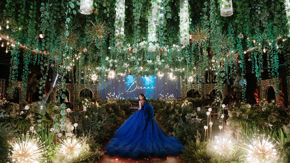 This Breathtaking Enchanted Forest-Themed Debut Is Like a Scene Straight Out of a Fairytale