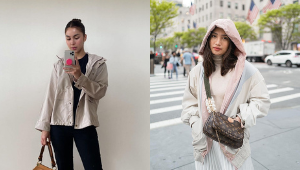 7 Chic And Cozy Ways To Style A Raincoat, As Seen On Local Celebs And Influencers