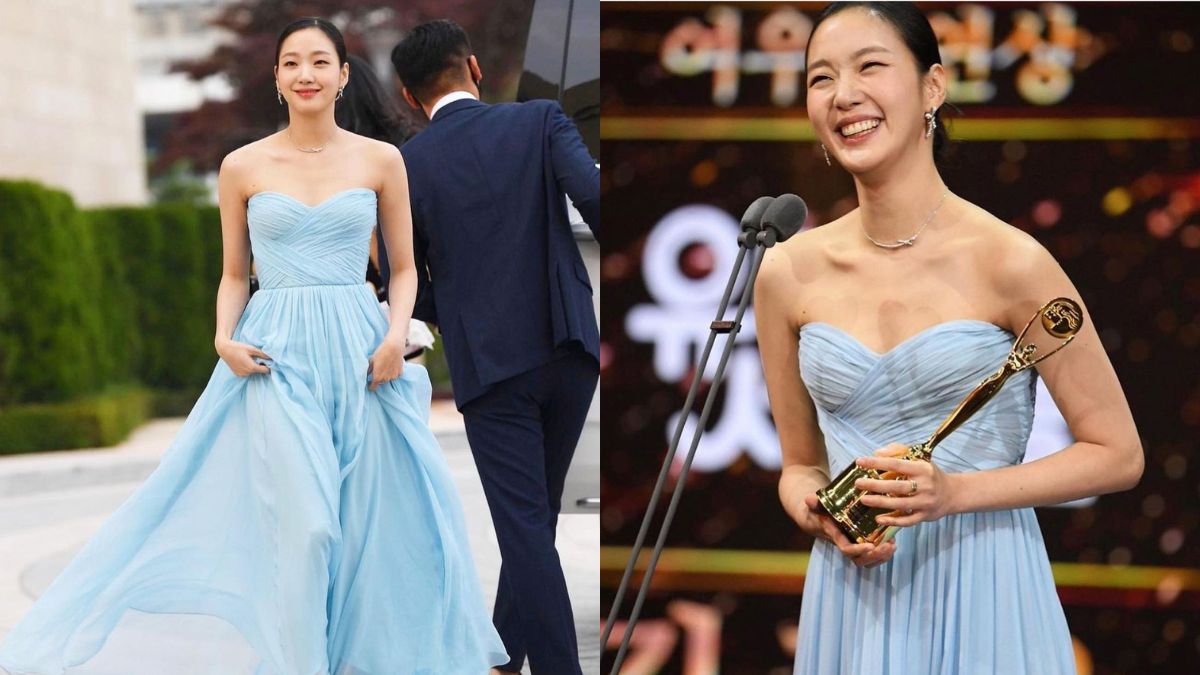 Kim Go Eun Just Won A Best Actress Award Wearing A Gown Made By A Filipino Designer