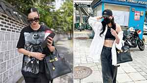Arci Munoz's Black And White Travel Ootds In Korea Prove That You Can Pack Light And Still Look Chic