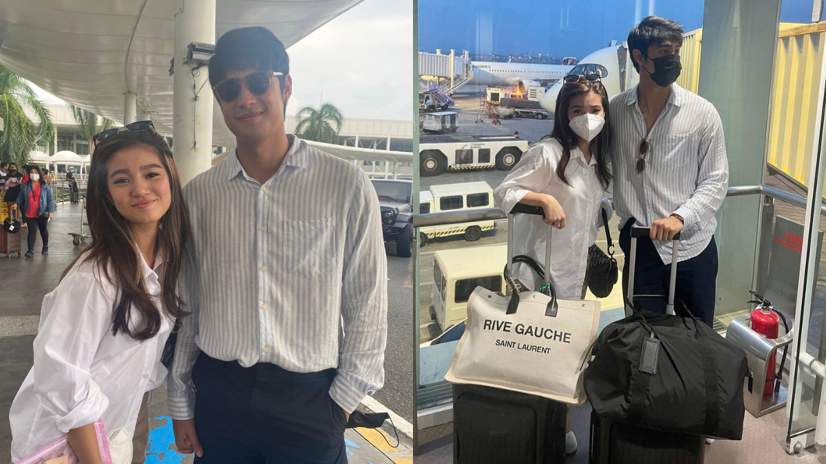 We Can’t Get Enough Of Belle Mariano And Donny Pangilinan’s Low-key Twinning Ootd At The Airport
