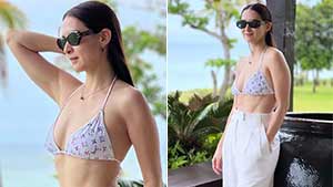 Marian Rivera's Chic White-on-white Beach Ootd In Balesin Costs Over P450,000