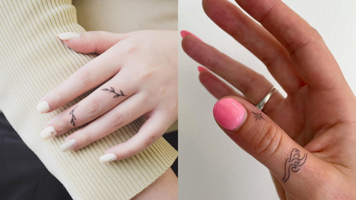 12 Minimalist Finger Tattoo Ideas If You Want Something Cute And Tiny