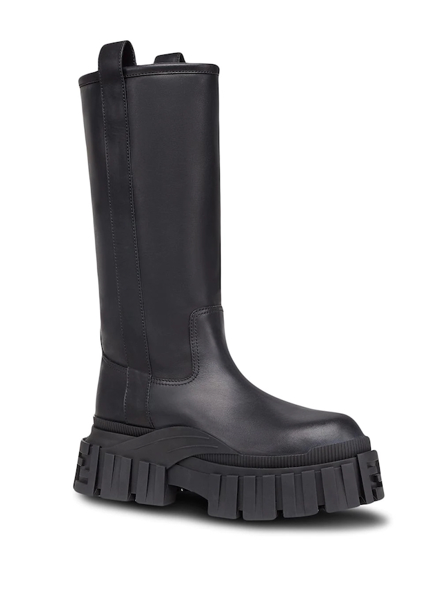 fendi black boots chunky boots designer shoes