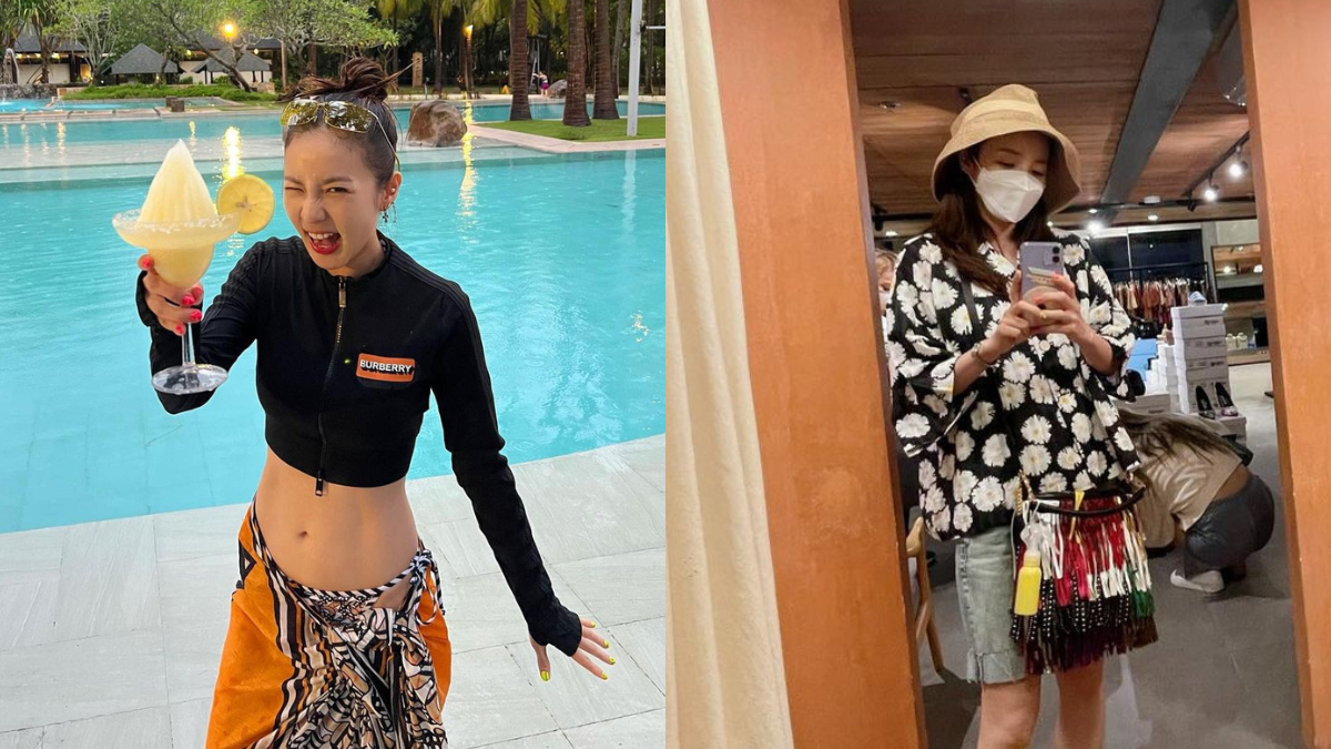 All The Cool Streetwear Ootds Sandara Park Wore While On Vacation In The Philippines