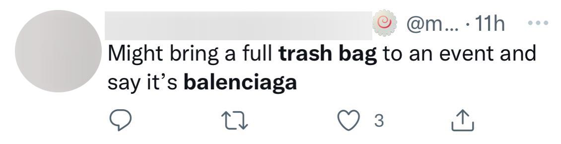 Balenciaga drops 'most expensive trash bag in the world' for $1,790 - and  Twitter has something to say
