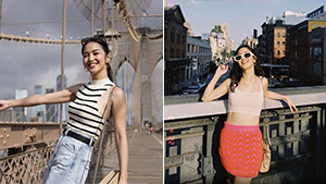 We're Totally Copying Charlie Dizon's Fun And Stylish Tourist Ootds In New York