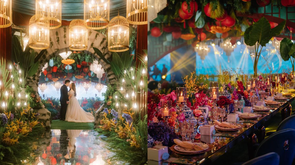 This Couple Recreated The “crazy Rich Asians” Wedding And Everything's Jaw-dropping