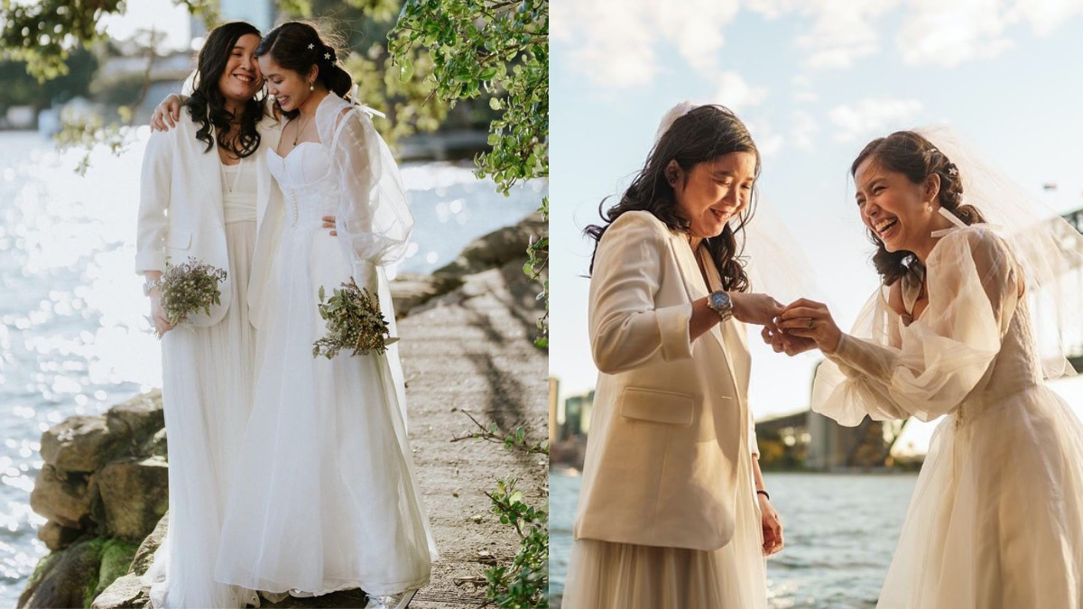 These Chic Brides Just Got Married In Matching Tulle Dresses And They Looked So Adorable