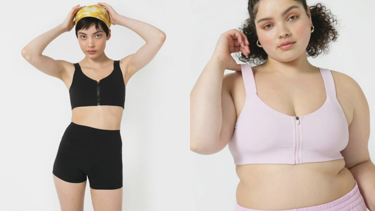 This Zip-Front Bra Is Perfect for Girls Who Struggle with Wearing Sport Bras