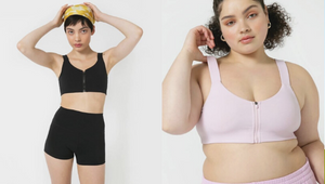 This Zip-front Bra Is Perfect For Girls Who Struggle With Wearing Sport Bras