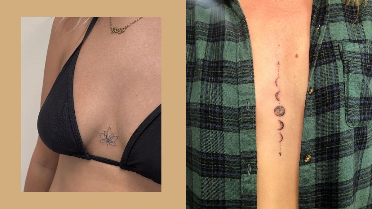 10 Sternum Tattoos That Will Look Elegant on Your Cleavage