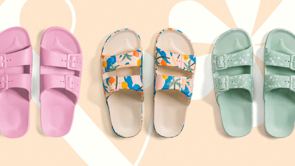 These Cute And Comfy Slides Will Add A Pop Of Color To Your Ootds