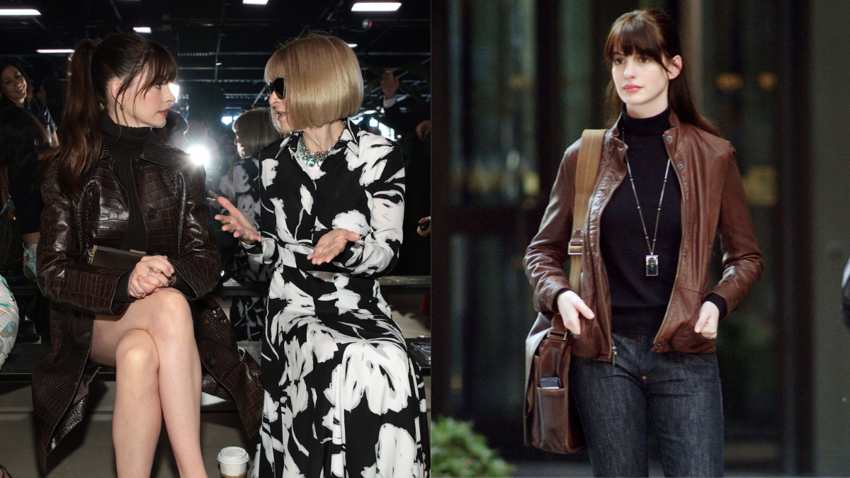 Andy Sachs, Er, Anne Hathaway Just Made An Appearance At Nyfw And It’s Giving Us “the Devil Wears Prada”