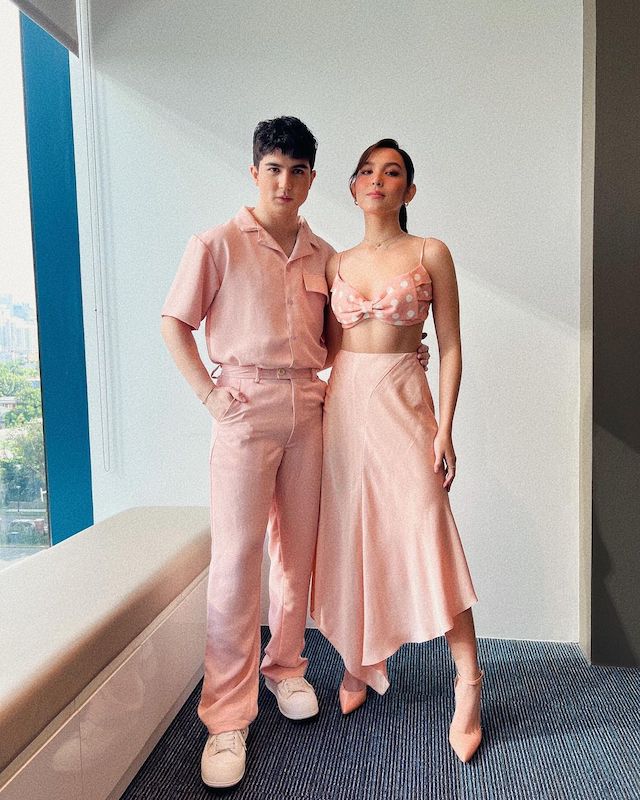 LOOK: Mavy Legaspi and Kyline Alcantara’s Twinning Pink Couple OOTD ...