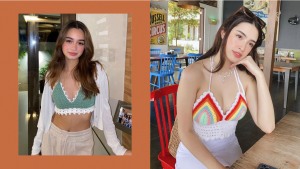 7 Cute And Easy Ways To Wear Crochet Tops, As Seen On The Cruz Sisters
