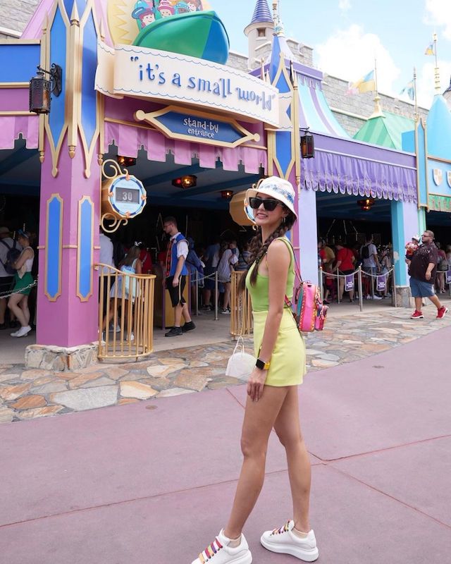 kim chiu amusement park ootd celebrity outfit
