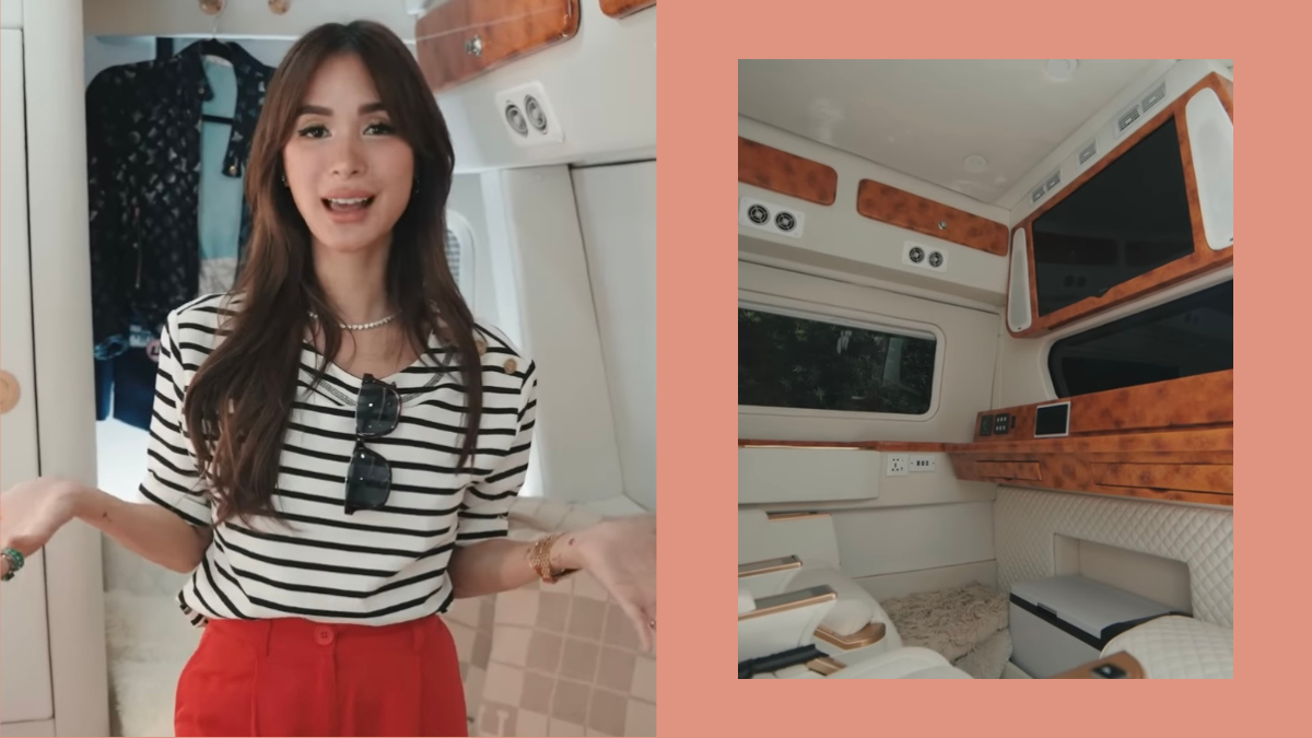 Heart Evangelista Just Revealed Her "artista Van" And It's As Luxurious As We Imagined