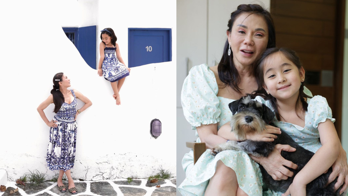 So Cute! Dr. Vicki Belo Has Been Repurposing Her Old Designer Clothes For Scarlet