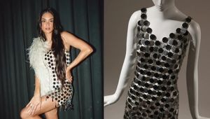 Pia Wurtzbach’s Disco Birthday Look Was Inspired By This Vintage 1966 Chainmail Dress