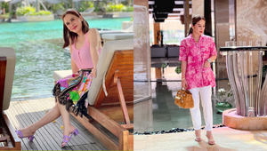 We're Obsessed With Jinkee Pacquiao's Vacation-worthy Designer Ootds In Bali