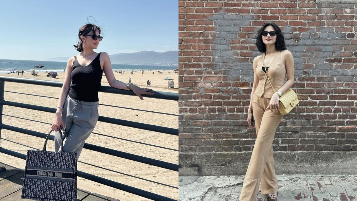 All the Neutral Travel OOTDs That Julie Anne San Jose Was Spotted Wearing in California