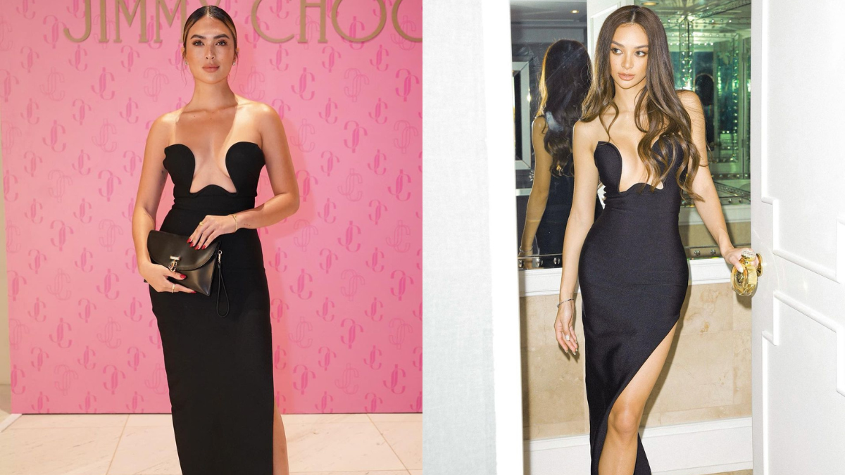 Sofia Andres And Kylie Verzosa Went Twinning In This Sultry Hubadera Black Dress