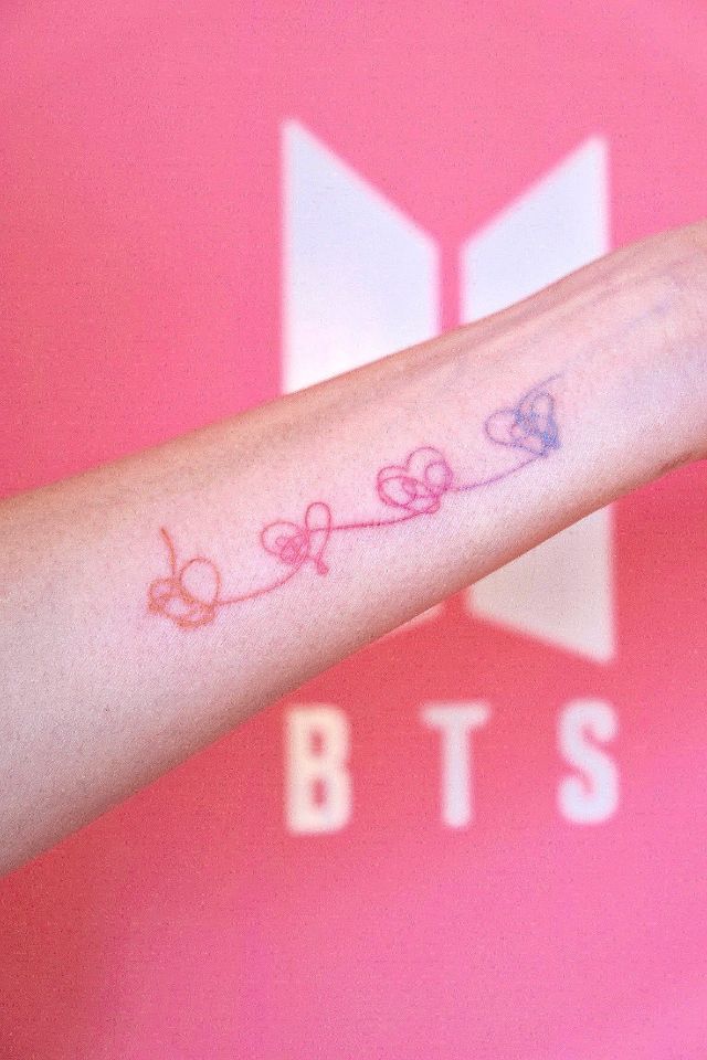 BTS TATTOOSET OF 25 TATTOOS BTS MERCHJUNGKOOK TATTOO BTS TEMPORARY  TATTOO