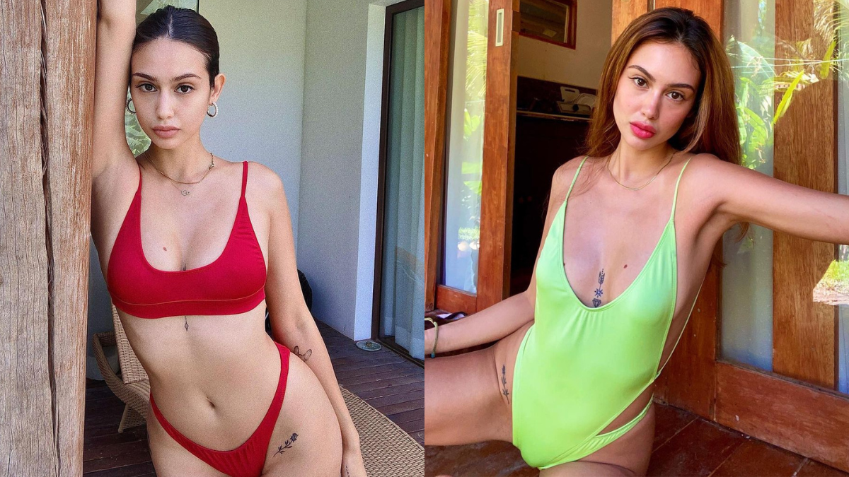 9 Effortlessly Sexy Swimsuit Poses To Copy From Celeste Cortesi