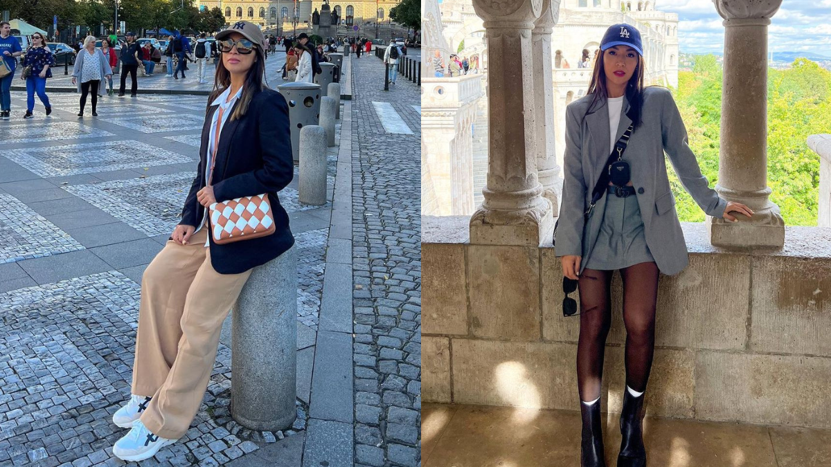 Aubrey Miles Is Currently On Honeymoon In Europe And Her Travel Ootds Are Super Chic