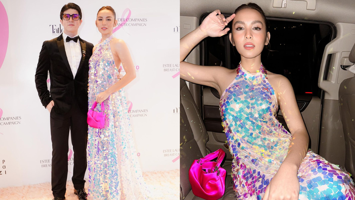 Kyline Alcantara Was Literally a Shining Star in Her Iridescent Dress at "The Pink Ball"