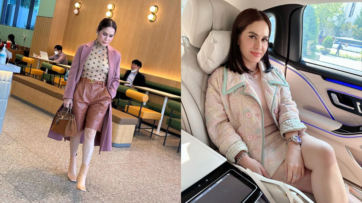 Jinkee Pacquiao Was Recently In Seoul And We're Obsessed With Her Designer Ootds