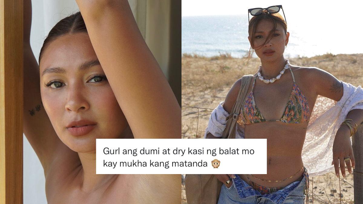 Nadine Lustre Shut Down An Age Shamer Who Said She Looks Old Because Of Her "dry And Dirty" Skin