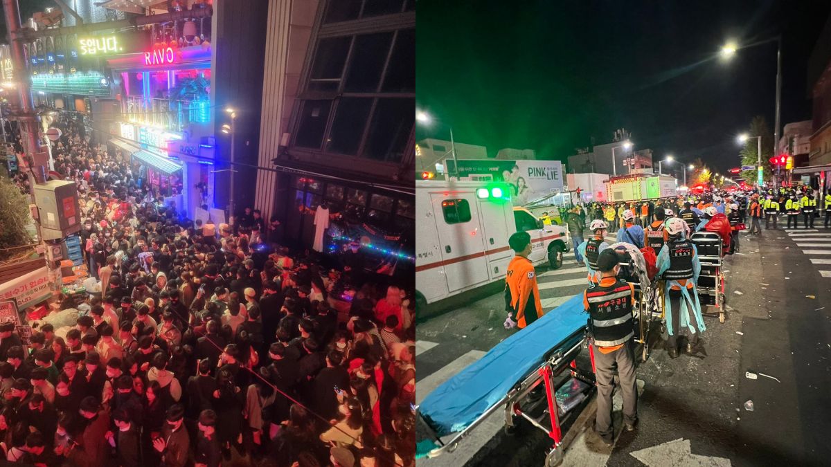 A Halloween Celebration In Itaewon Turns Into A Tragedy With A Crowd Crush Killing Over 100 People